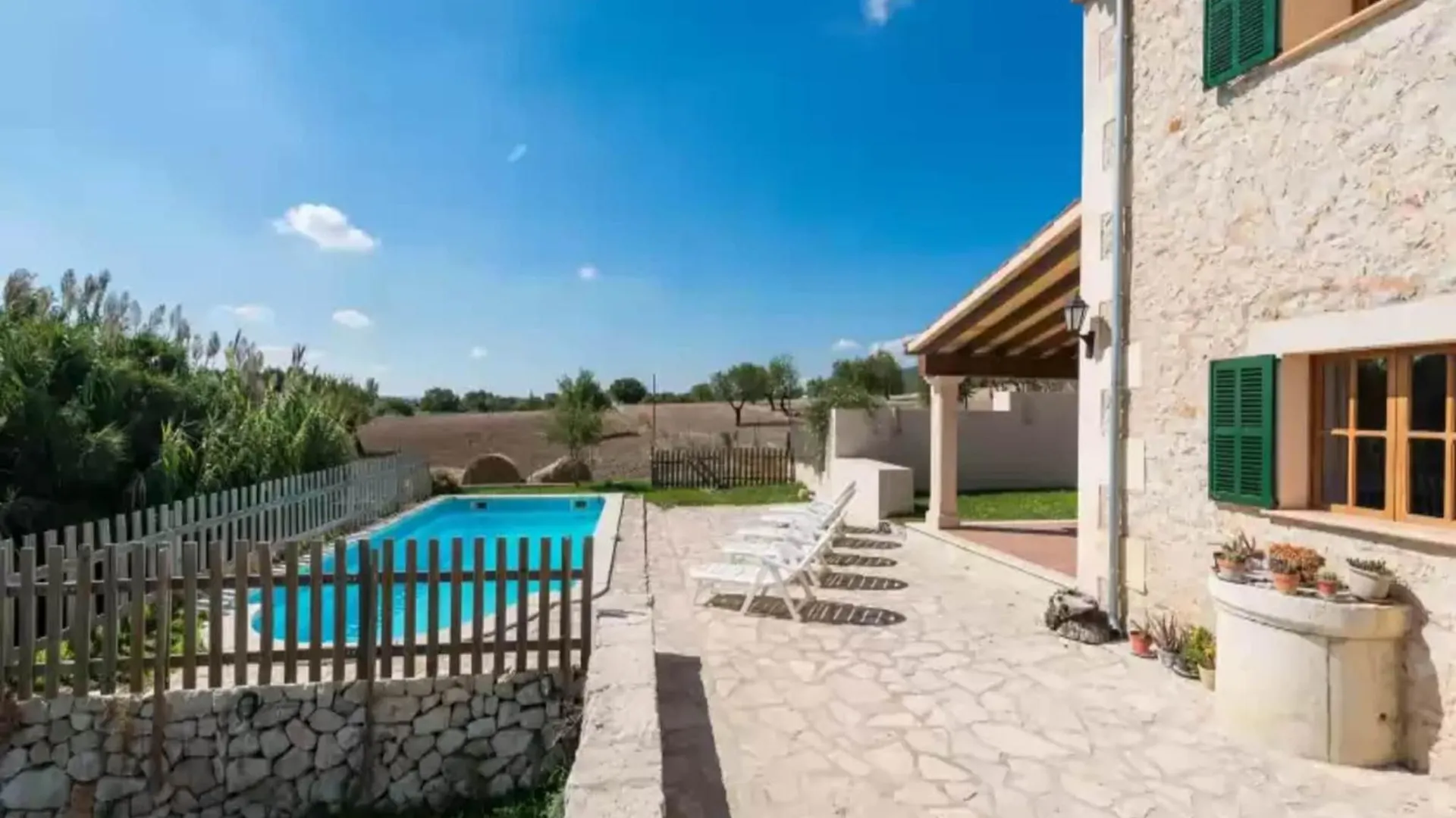 Villa With Children Friendly Lawn Area Inca  Spain