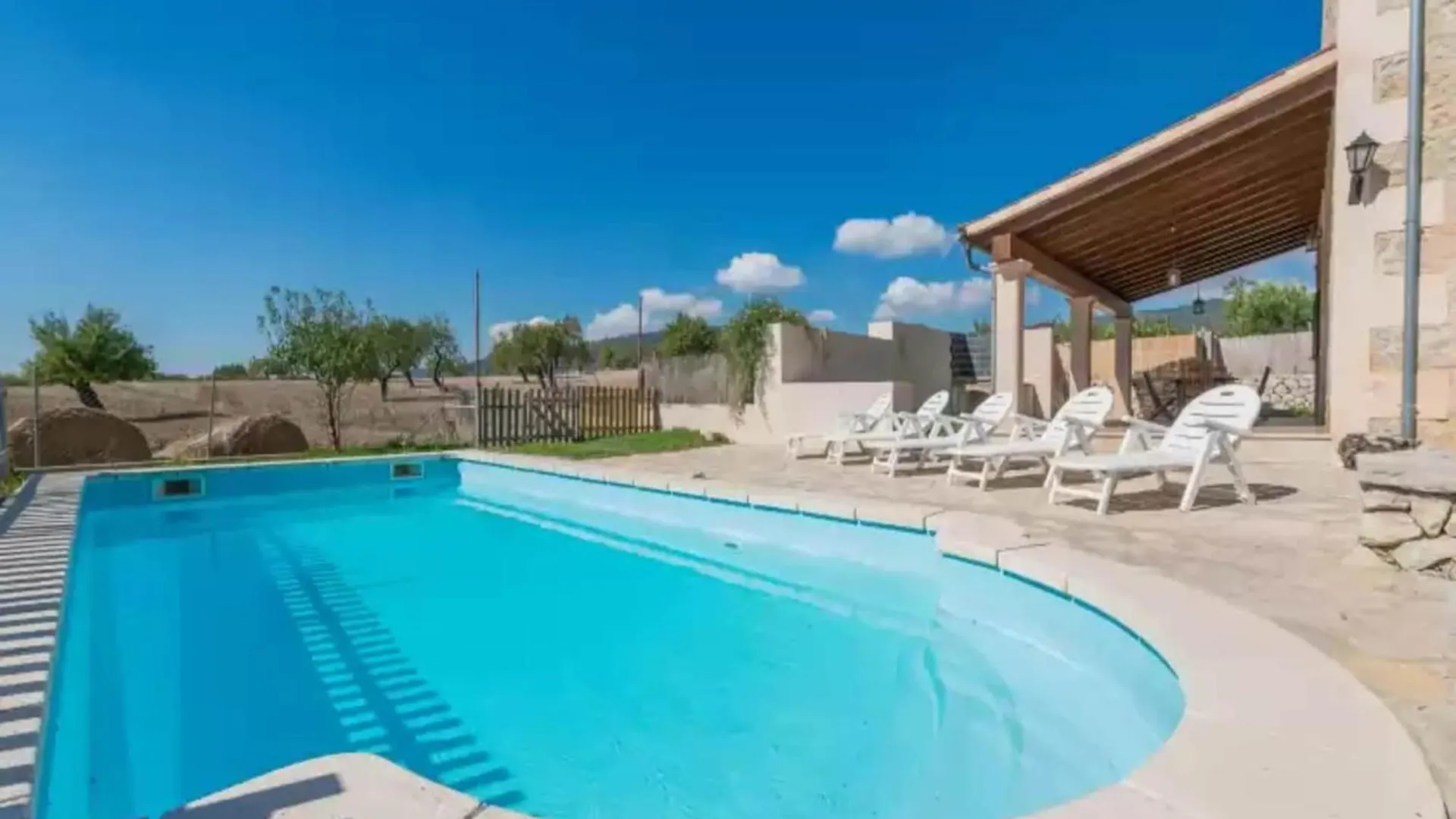 Villa With Children Friendly Lawn Area Inca  Spain